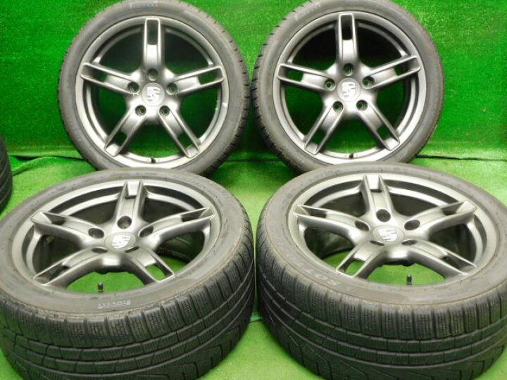楽天市場】中古 ホイールタイヤ 4本セット 235/40R18 2017年製 6分山 