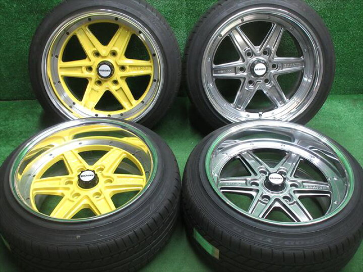 楽天市場】中古 ホイールタイヤ 4本セット 215/45R18 2023年製 8分山 