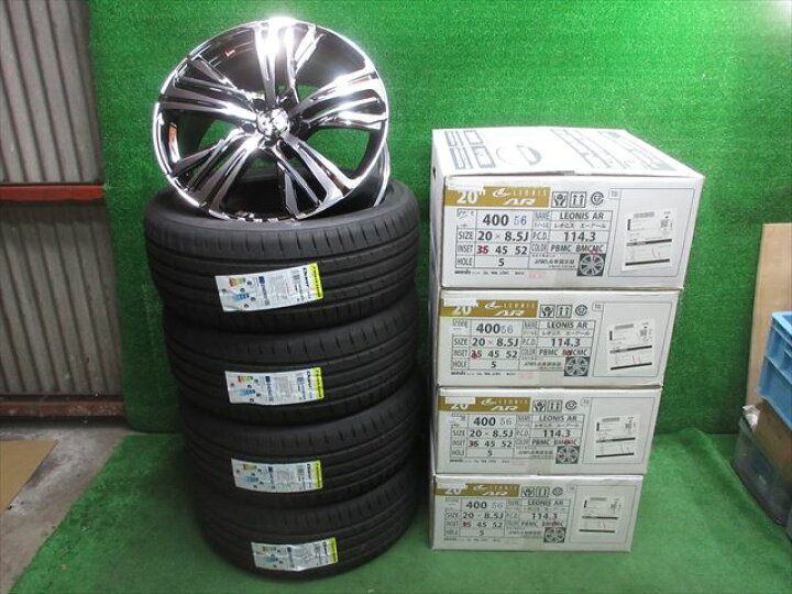 楽天市場】中古 ホイールタイヤ 4本セット 245/40R20 2024年製 中古 