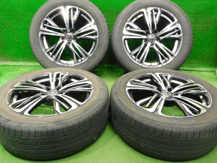 楽天市場】中古 ホイールタイヤ 4本セット 235/55R19 2021年製 6分山 
