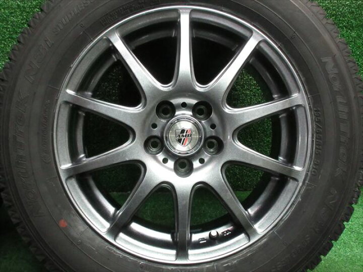楽天市場】中古 ホイールタイヤ 4本セット 195/65R15 2021年製 8分山 