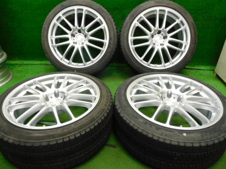 楽天市場】中古 ホイールタイヤ 4本セット 225/45R19 2017年製 5分山 