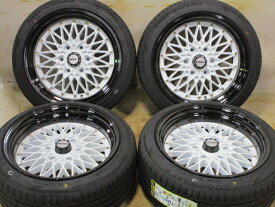 未使用ホイールタイヤ 4本セット 225/45R18社外 ファブレス ヴァローネ RM-6 18x9J+25 6H139.7 未使用 スタッドレス タイヤ ブリヂストン ブリザック VRX2