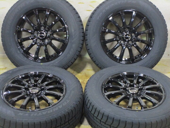 楽天市場】未使用ホイールタイヤ 4本セット 215/65R16社外 トピー 