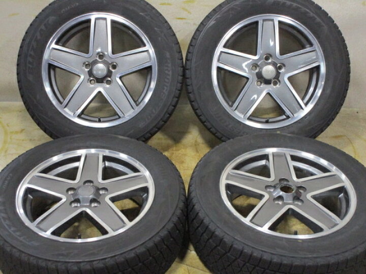 楽天市場】中古ホイールタイヤ 4本セット 225/60R17純正 JEEP 