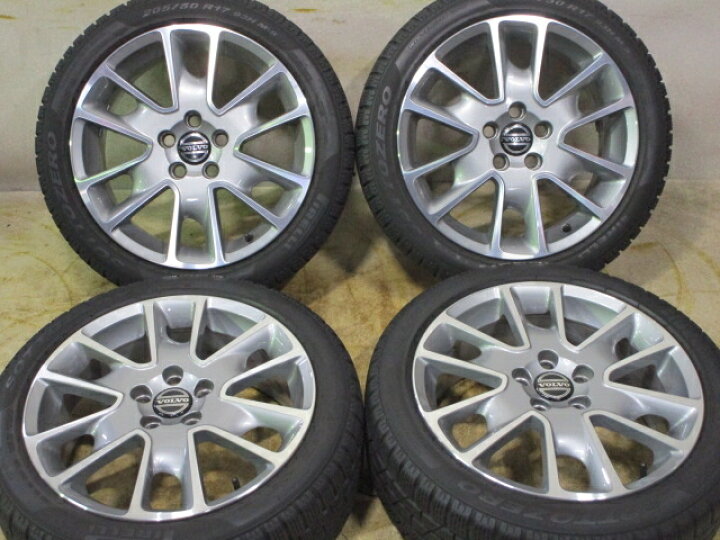 楽天市場】中古 ホイールタイヤ 4本セット 205/50R17 2010年製 6分山 
