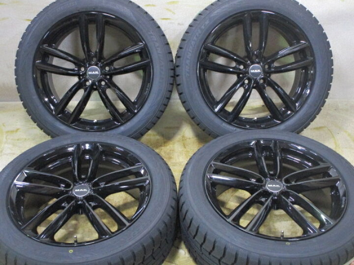 楽天市場】未使用ホイールタイヤ 4本セット 225/50R18社外 MAK 
