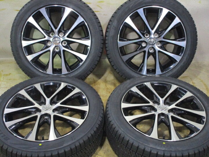 楽天市場】中古ホイールタイヤ 4本セット 225/50R18純正 トヨタ 50系 
