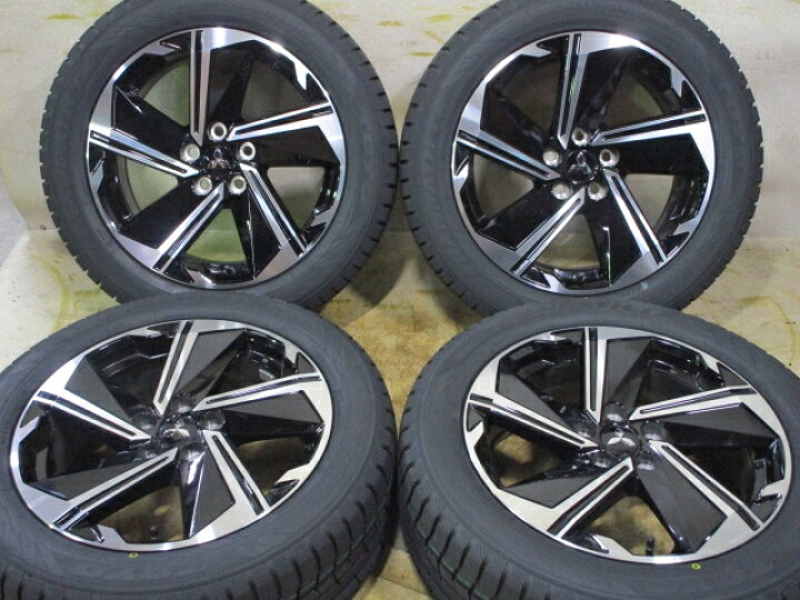 楽天市場】中古ホイールタイヤ 4本セット 225/55R18純正 ミツビシ 