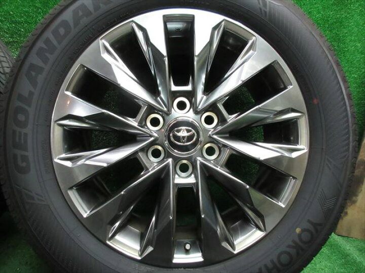 楽天市場】中古 ホイールタイヤ 4本セット 265/55R20 2024年製 9.9分山 
