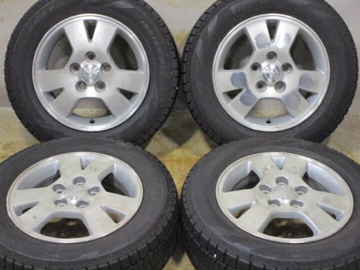 楽天市場】中古ホイールタイヤ 4本セット 195/65R15純正 トヨタ ノア 