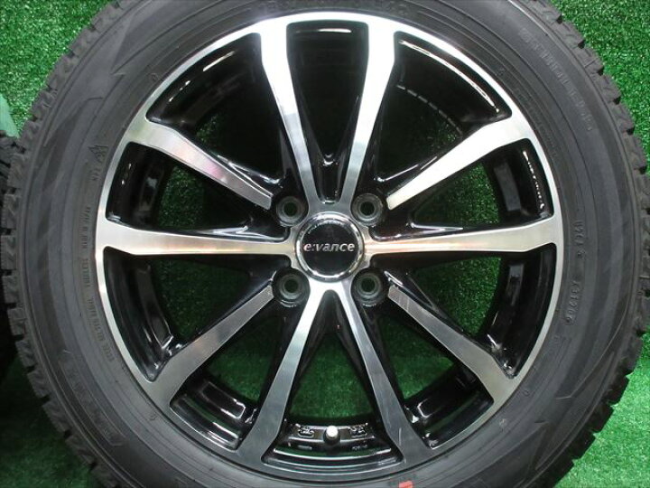 楽天市場】中古 ホイールタイヤ 4本セット 185/60R15 2020年製 8分山 