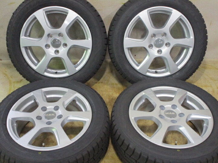 楽天市場】未使用ホイールタイヤ 4本セット 205/55R16社外 MAK  