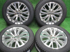 中古 ホイールタイヤ 4本セット 225/50R17 2022年製 中古純正 フォルクスワーゲン シャラン 純正 17x7J+39 5H112 新品 スタッドレス タイヤ トーヨー オブザーブ ガリット ギズ