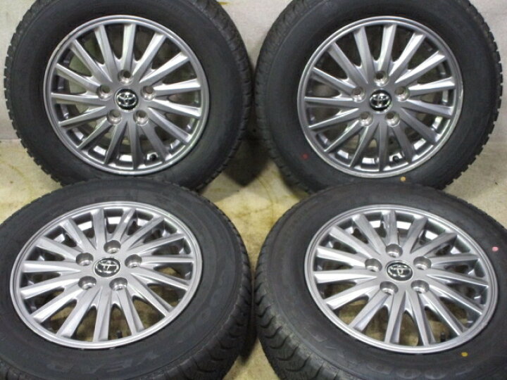 楽天市場】中古ホイールタイヤ 4本セット 195/65R15純正 トヨタ 