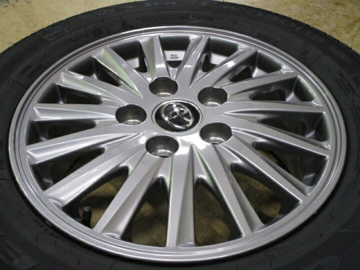 楽天市場】中古ホイールタイヤ 4本セット 195/65R15純正 トヨタ 