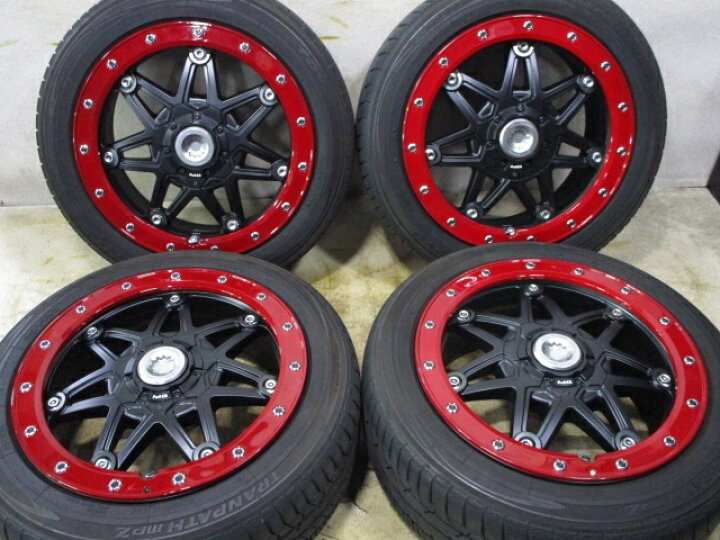 楽天市場】未使用ホイールタイヤ 4本セット 225/50R18社外 クリムソン  