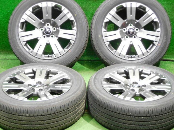 楽天市場】中古 ホイールタイヤ 4本セット 225/55R18 2022年製 9.9分山 