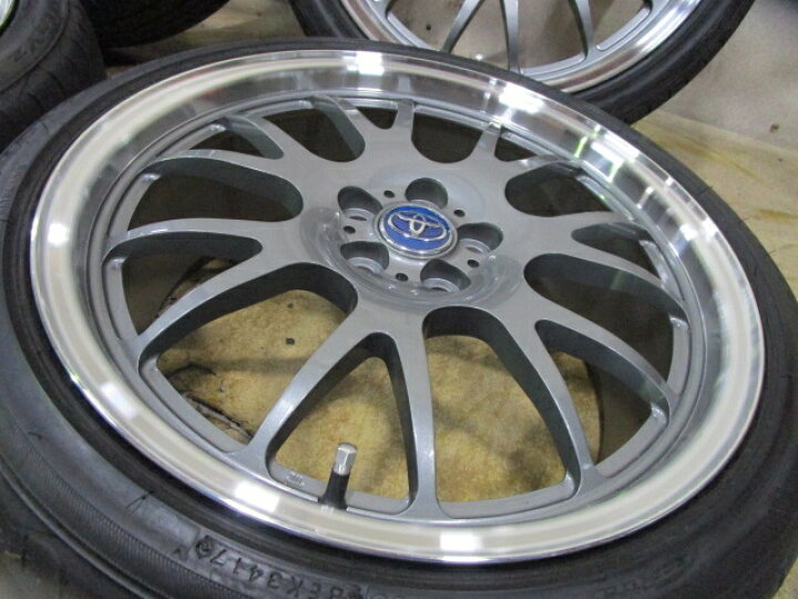 楽天市場】中古 ホイールタイヤ 4本セット 215/40R18 2017年製 5分山 