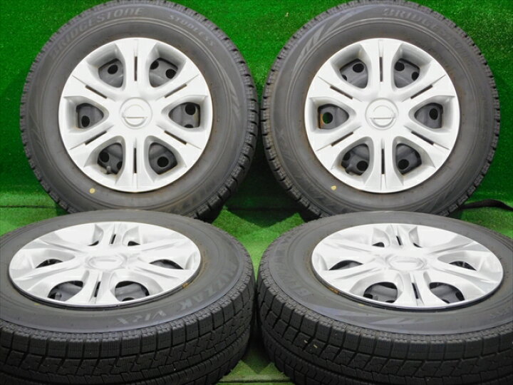 楽天市場】中古 ホイールタイヤ 4本セット 185/70R14 2019年製 8分山 