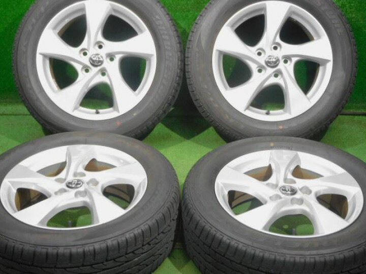 楽天市場】中古 ホイールタイヤ 4本セット 215/60R17 2019年製 6分山 