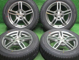 中古 ホイールタイヤ 4本セット 185/60R15 2022年製 中古社外 スポーツテクニック MONO5 VISION 15x6J+29 5H100 新品 スタッドレス タイヤ ヨコハマ アイスガード IG60