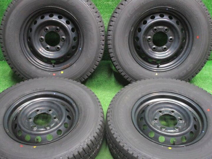 楽天市場】中古 ホイールタイヤ 4本セット 195/80R15 2022年製 中古 