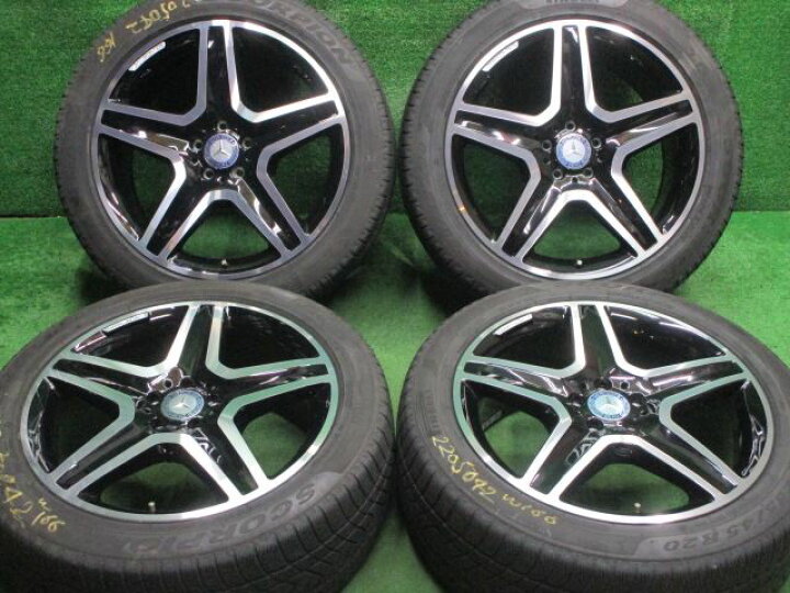楽天市場】中古 ホイールタイヤ 4本セット 265/45R20 2017年製 2分山 