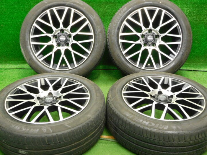 楽天市場】中古 ホイールタイヤ 4本セット 205/55R17 2018年製 5分山 