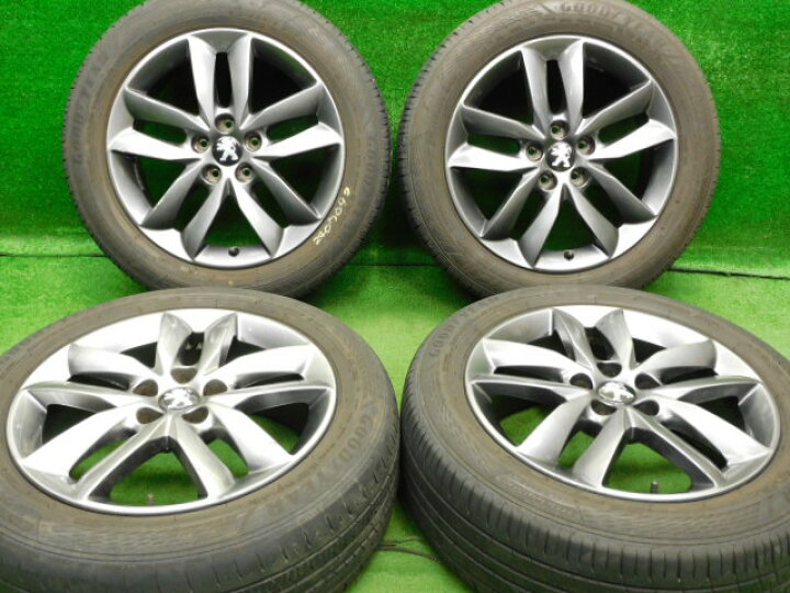 楽天市場】中古 ホイールタイヤ 4本セット 215/55R17 2022年製 8分山 