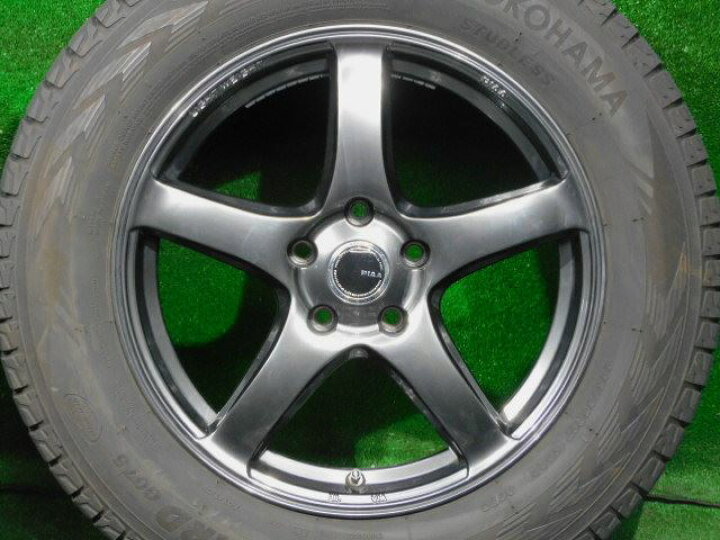 楽天市場】中古 ホイールタイヤ 4本セット 225/65R17 2017年製 6分山 