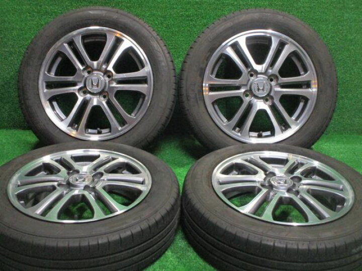 楽天市場】中古ホイールタイヤ 4本セット 155/65R14純正 ホンダ 