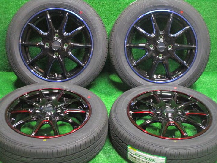 楽天市場】新品 ホイールタイヤ 4本セット 155/65R14 2021年製 未使用 