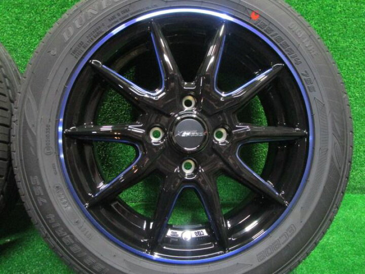 楽天市場】新品 ホイールタイヤ 4本セット 155/65R14 2021年製 未使用 