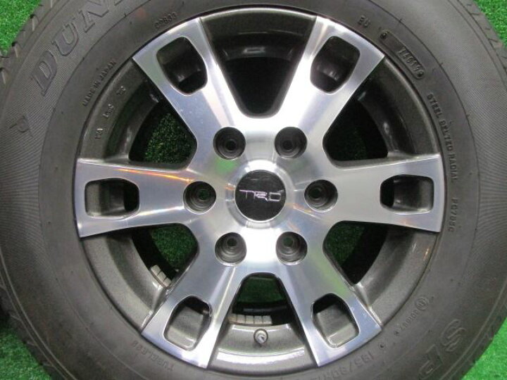 楽天市場】中古 ホイールタイヤ 4本セット 195/80R15 2019年製 8分山 