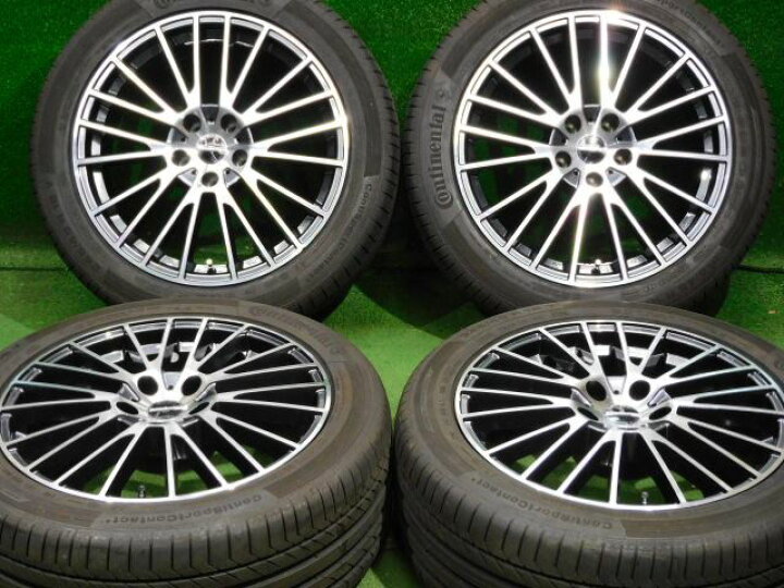 楽天市場】中古 ホイールタイヤ 4本セット 245/45R18 2020年製 8分山 