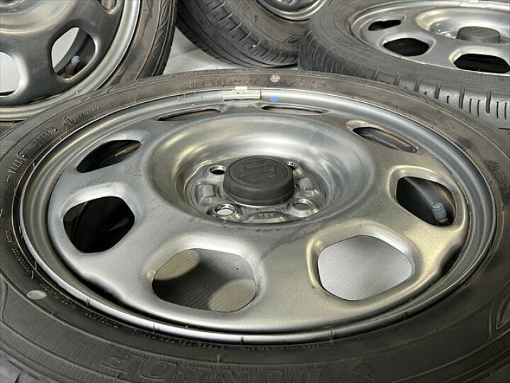楽天市場】中古 ホイールタイヤ 4本セット 165/60R15 2020年製 5分山 