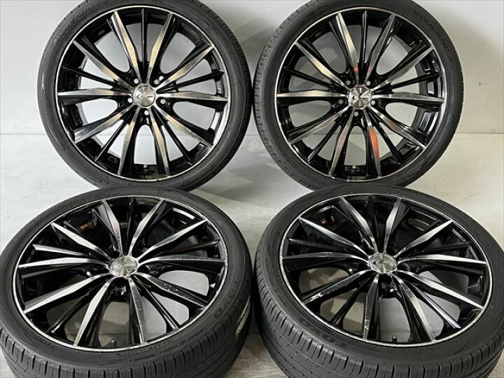 楽天市場】中古 ホイールタイヤ 4本セット 215/40R18 2017年製 4分山 
