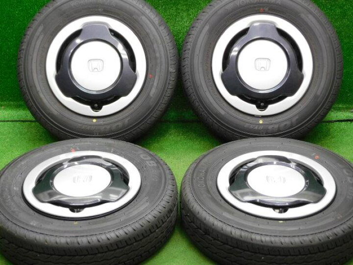 楽天市場】中古 ホイールタイヤ 4本セット 145/80R12 2022年製 9.9分山 
