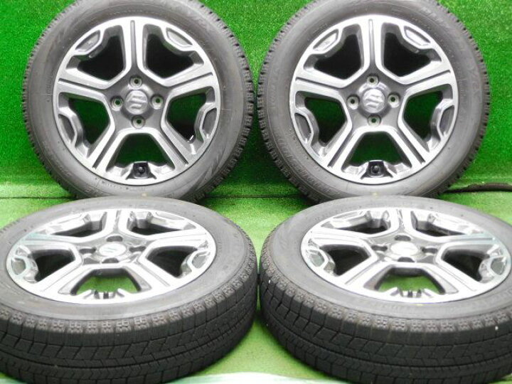 楽天市場】中古 ホイールタイヤ 4本セット 165/60R15 2020年製 6分山 