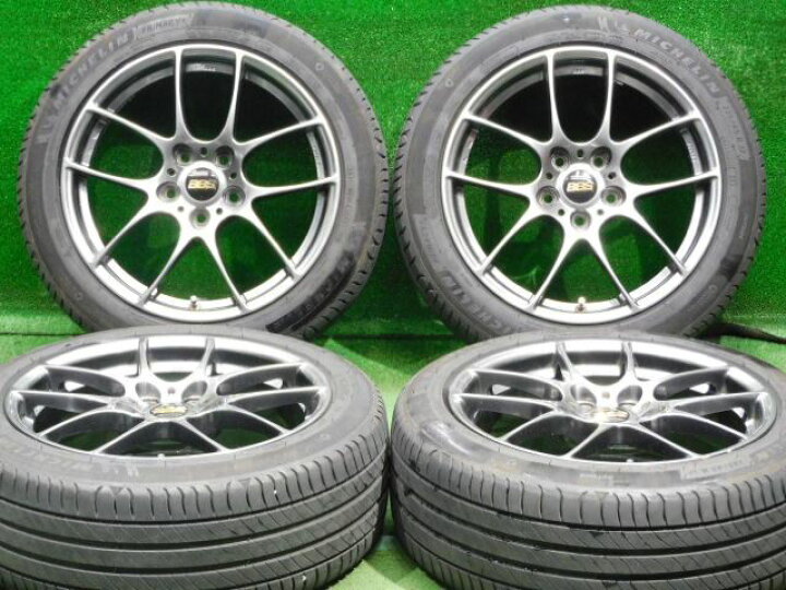 楽天市場】中古 ホイールタイヤ 4本セット 225/45R17 2019年製 8分山 