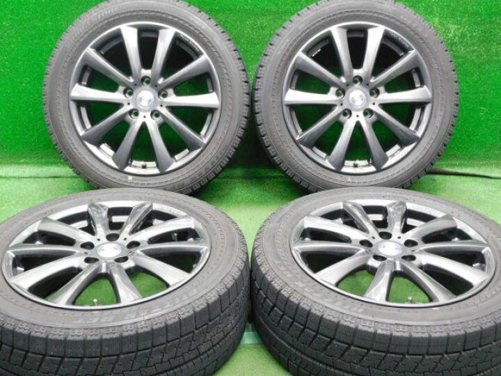楽天市場】中古 ホイールタイヤ 4本セット 205/55R17 2016年製 8分山 