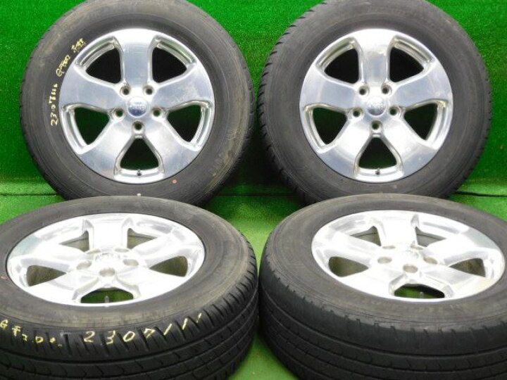 楽天市場】中古 ホイールタイヤ 4本セット 265/60R18 2020年製 8分山 