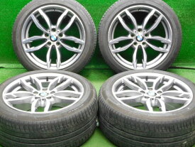 中古 ホイールタイヤ 4本セット 245/45R19 2021年製 7分山程度 中古純正 BMW X3 F25 純正 19x8.5J+38 5H120 中古 ラジアル タイヤ ヨコハマ ブルーアース-GT AE5