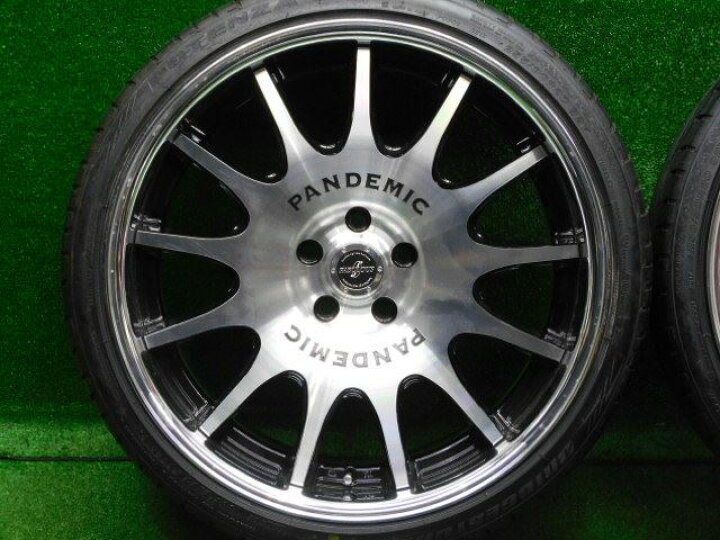 楽天市場】中古 ホイールタイヤ 4本セット 255/30R20 2013年製 9分山 