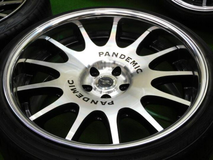 楽天市場】中古 ホイールタイヤ 4本セット 255/30R20 2013年製 9分山 