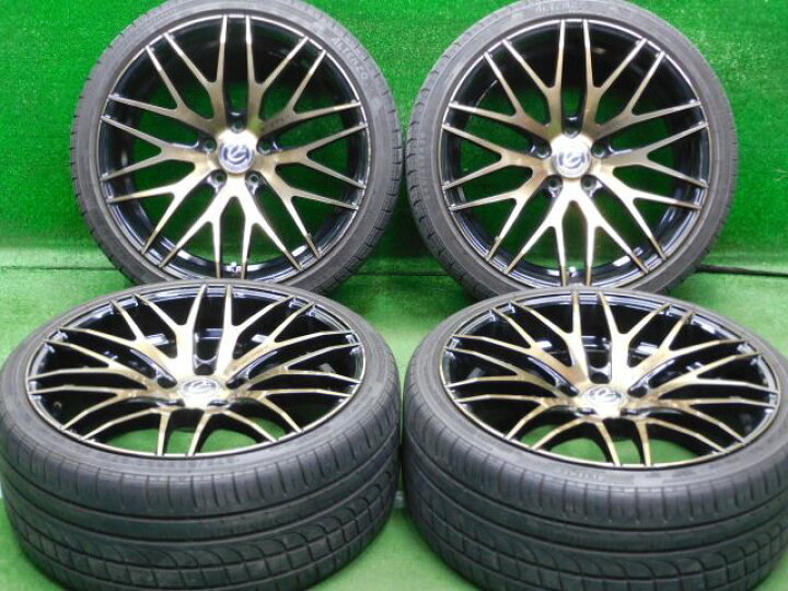 楽天市場】中古 ホイールタイヤ 4本セット 245/35R20 2017年製 5分山 