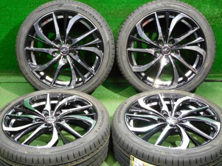 楽天市場】新品タイヤ 中古ホイール 4本セット 225/40R18 2022年製 