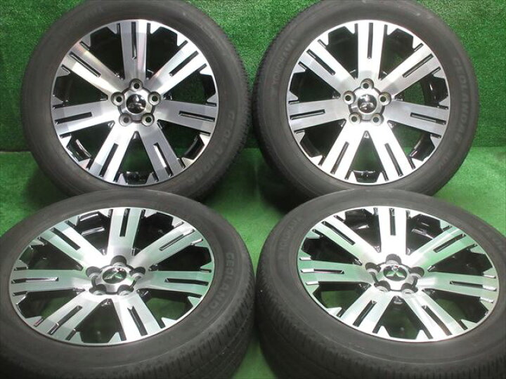 楽天市場】デリカD5 純正 中古 ホイールタイヤ 4本セット 225/55R18 