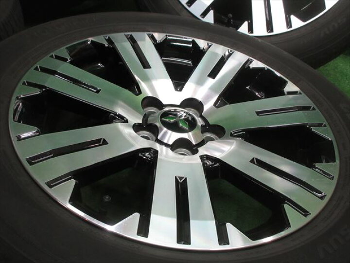 楽天市場】デリカD5 純正 中古 ホイールタイヤ 4本セット 225/55R18 